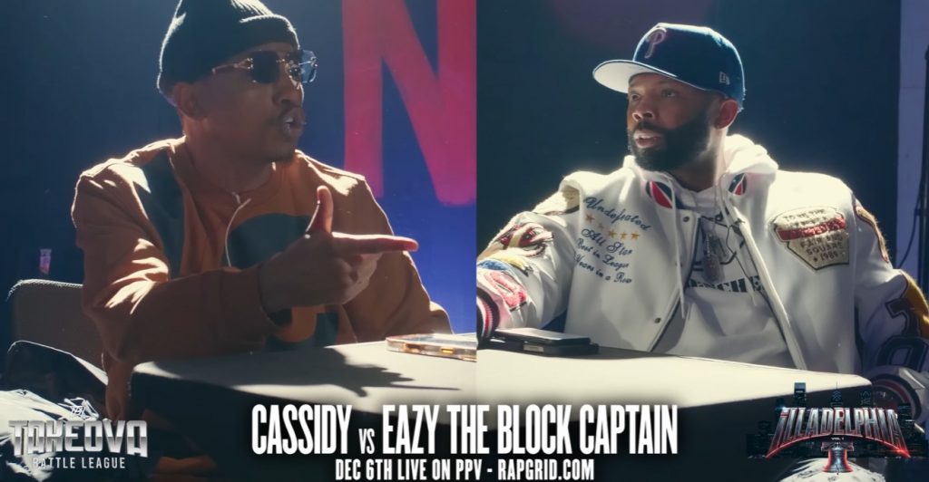 Eazy the Block Captain and Cassidy Faceoff