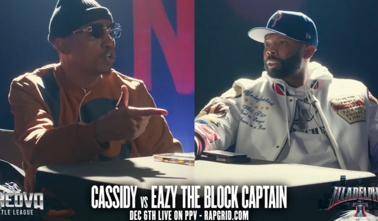 CASSIDY VS EAZY THE BLOCK CAPTAIN FACEOFF